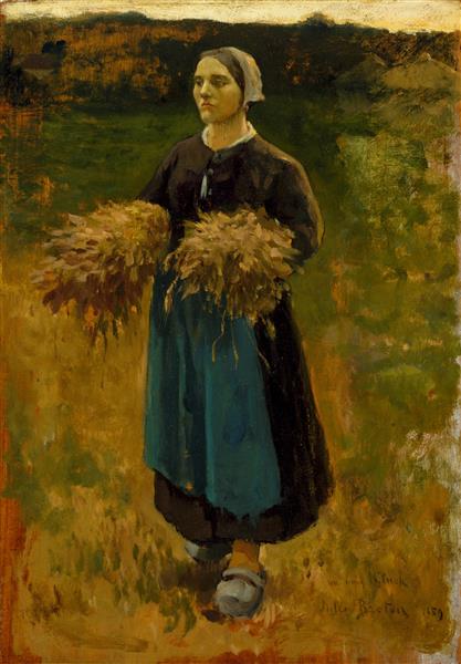 The gleaner, 1859 - Jules Breton
