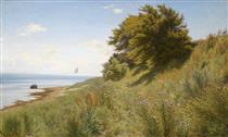 Summer day by the sea - Ludvig Kabell