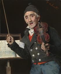 The Violin Teacher - Federico Andreotti