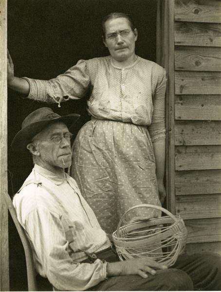 Older Apalachian Couple, c.1920 - 1930 - Doris Ulmann