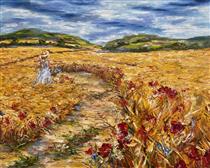 'Promenade dans les champs' - Diana Malivani