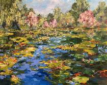 'En mémoire de Claude Monet' - Diana Malivani