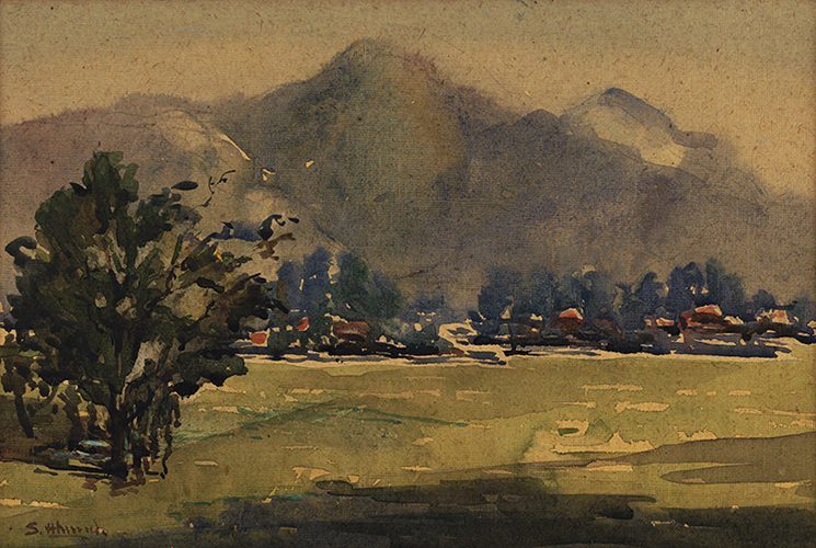 Dumka Landscape 3, 1940 - 1942 - Safiuddin Ahmed