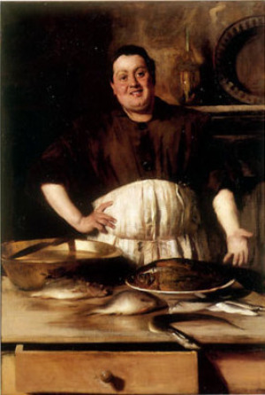 The friar cook, 1896 - Cesare Tallone