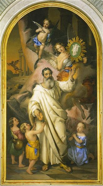 Saint Bartholomew, 1860 - Angelo Inganni