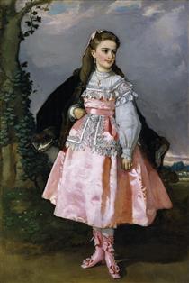 Concepción Serrano, later Countess of Santovenia - Eduardo Rosales