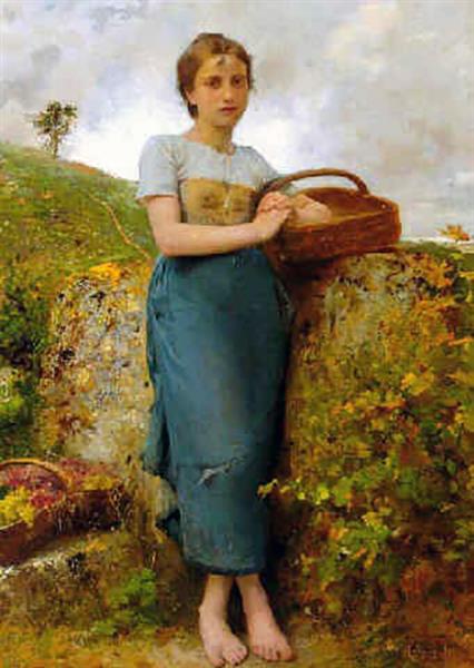 The harvester, 1895 - Léon Bazille Perrault