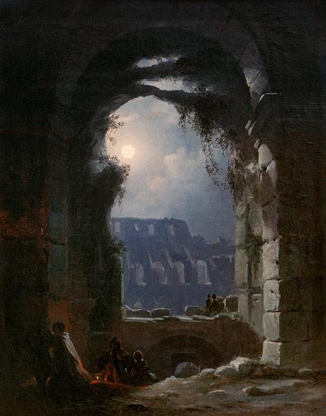 Colosseum at Night, c.1830 - Carl Gustav Carus