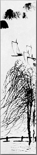 Large wind, 1925 - Qi Baishi
