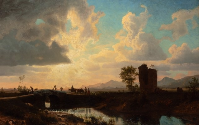 Valley of the Po, 1857 - Albert Bierstadt