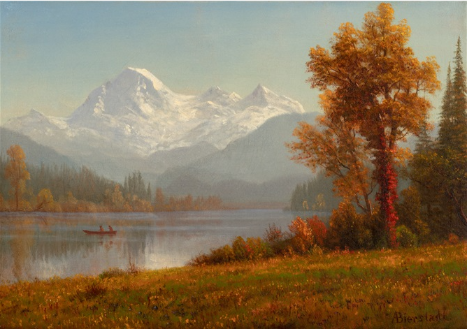 Mount Baker, Washington, 1891 - Albert Bierstadt