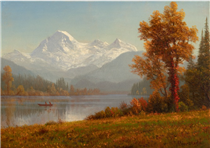 Mount Baker, Washington - 阿爾伯特·比爾施塔特