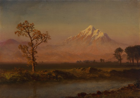 Mount Hood, c.1889 - 阿爾伯特·比爾施塔特