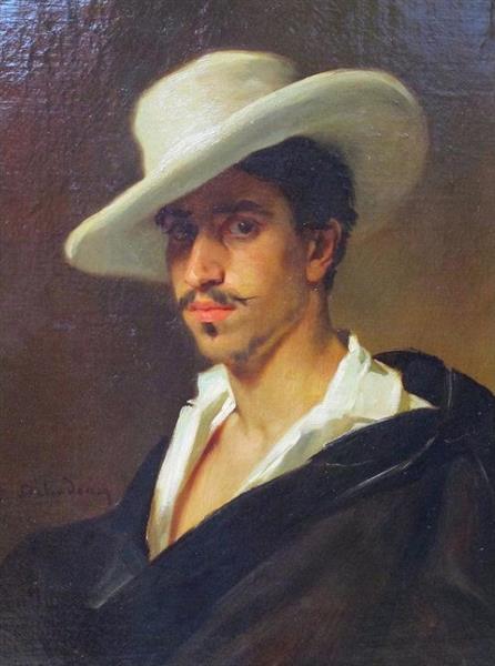 Portrait of Prince Piscicelli - Alfred Dehodencq