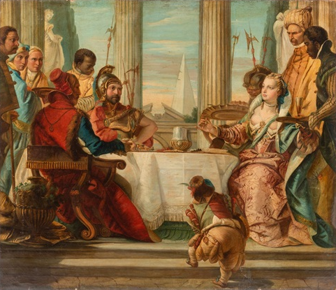 The Banquet of Cleopatra - Джованни Баттиста Тьеполо