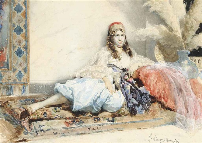 The favourite, 1874 - Gustavo Simoni