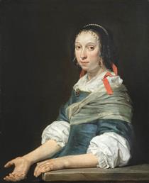 Portrait of a young woman - Jan de Bray