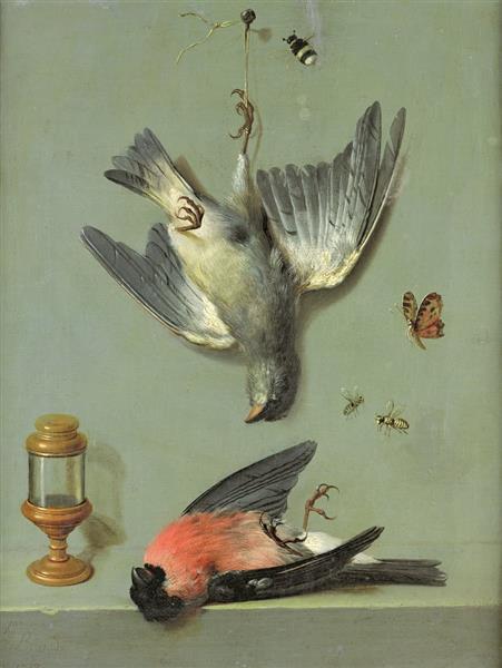 Still Life With Birds and Insects, 1713 - Jean-Baptiste Oudry