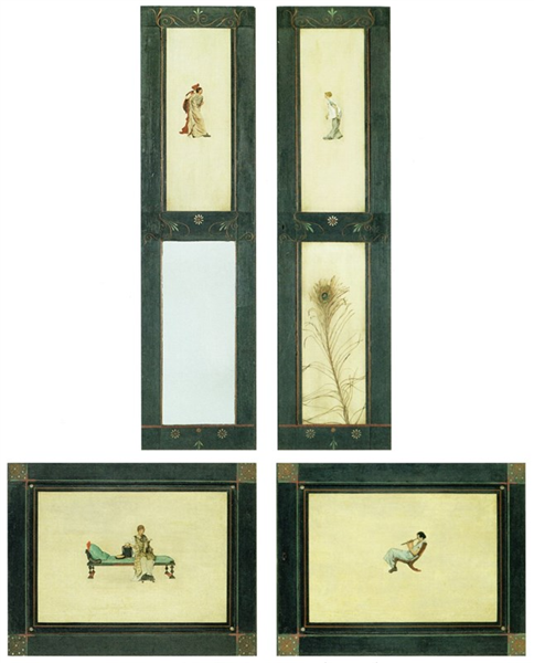 Panels from Alma-Tadema's Cupboard - Lawrence Alma-Tadema