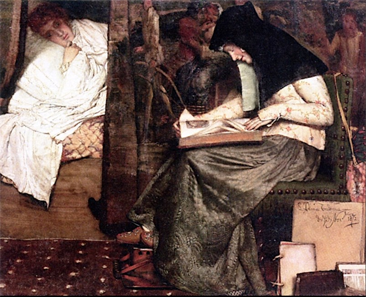 The Nurse - Sir Lawrence Alma-Tadema