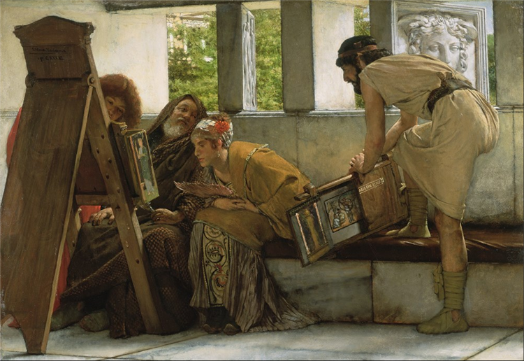 Antistius Labeon: AD 75 - Sir Lawrence Alma-Tadema