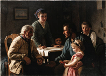 A family gathering - Wenzel Tornøe