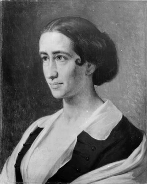 Actress Johanne Luise Heiberg, 1858 - Wilhelm Marstrand