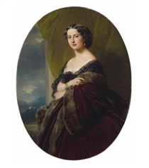 Baroness Octavia of Löwenthal, born Wylezynska - Franz Xaver Winterhalter