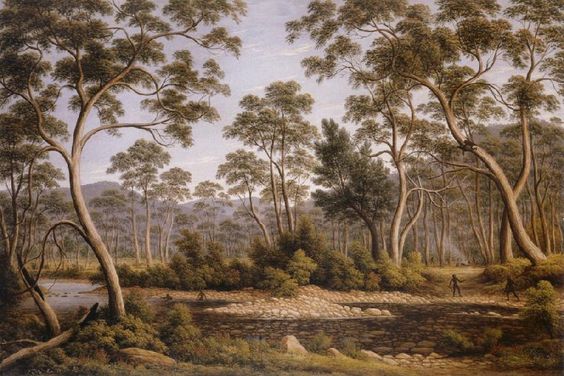 Річка Ніл, Земля Ван Дімена, 1837 - Джон Гловер