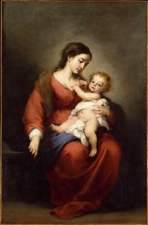 Virgin and Child - Bartolomé Esteban Murillo