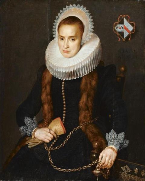 Portrait of a lady - Корнеліс де Вос