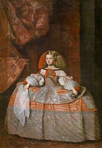 The Infanta Maria Marguerita in Pink - Diego Velázquez