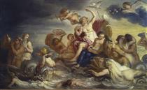 The triumph of Galatea - Erasmus Quellinus the Younger