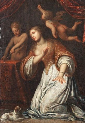 The Penitent Magdalene - Erasmus Quellinus the Younger