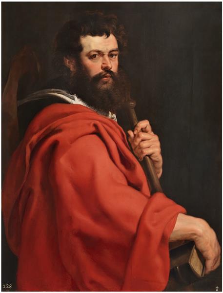 Saint Mathias - Peter Paul Rubens
