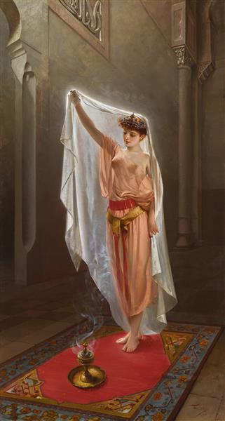 An Oriental Beauty, 1895 - Luis Ricardo Falero