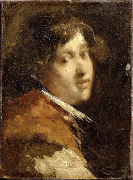 Male portrait, 1880 - 1885 - Giacomo Favretto