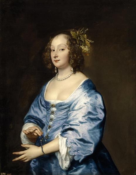 Mary Ruthven Lady van Dyck - Антонис ван Дейк