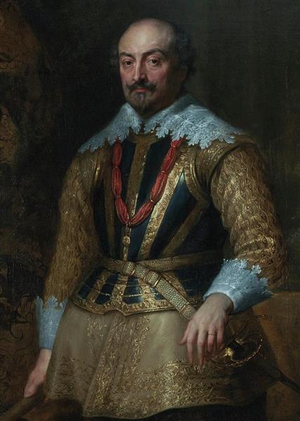 Portrait Of John VIII, Count Of Nassau-siegen - Anthony van Dyck