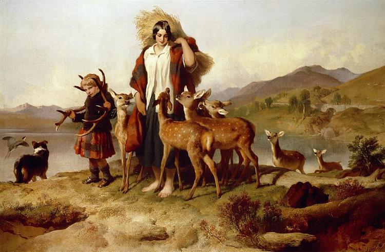 The Foresters Family - Edwin Henry Landseer