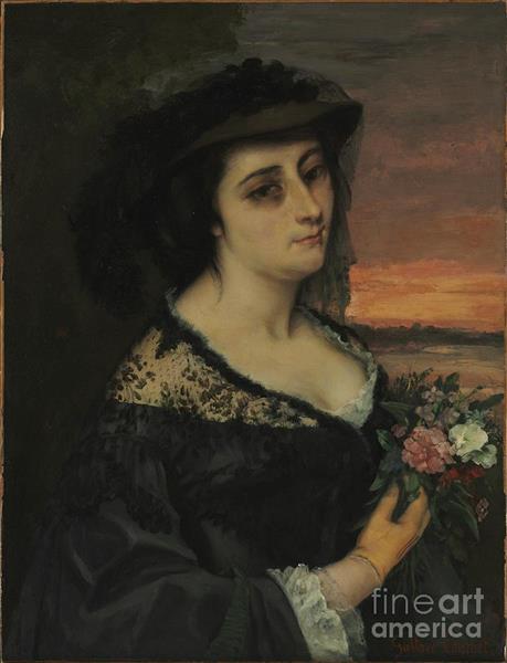 Mme L Laure - Gustave Courbet