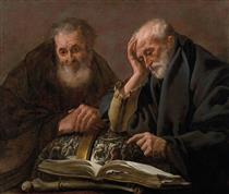 Democritus and Heraclitus - Hendrick Terbrugghen