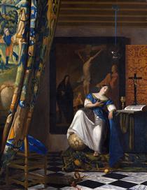 Allegory on Faith - Johannes Vermeer