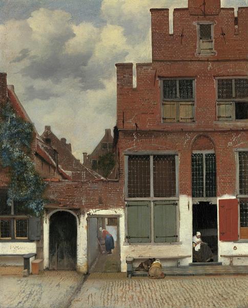 The Little Street, c.1658 - c.1660 - Johannes Vermeer