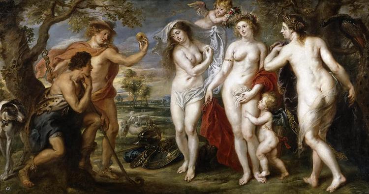 The Judgement of Paris - Peter Paul Rubens