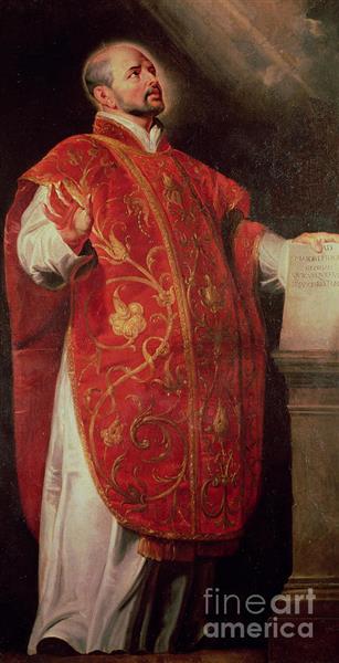 Saint Ignatius of Loyola - Peter Paul Rubens
