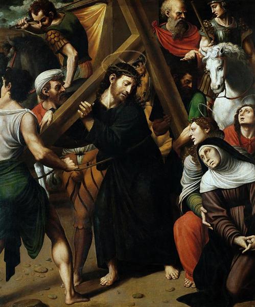 Jesus Carrying the Cross - Vicente Juan Masip