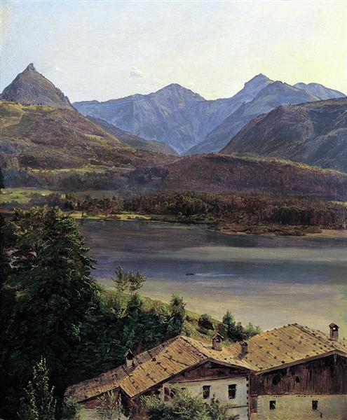 Der Wolfgangsee, 1835 - Ferdinand Georg Waldmüller