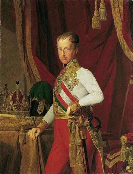 Kaiser Ferdinand I Von Osterreich - Ferdinand Georg Waldmüller