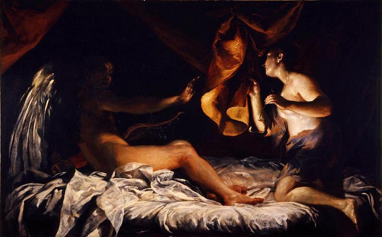 Cupid and Psyche, 1709 - Джузеппе Марія Креспі